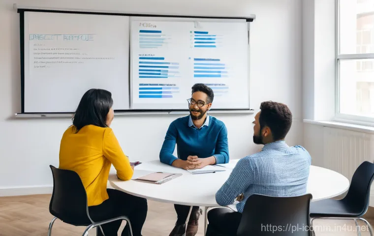 국제커뮤니케이션 전문 분야 세부 직무 - **A vibrant, multicultural team brainstorming a global marketing campaign.**
    *   **Description:*...